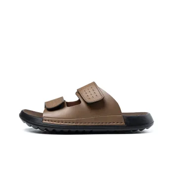 LAORENTOU Beach Sandals Men Khaki/Gray