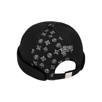 KENMO Cotton Berets Unisex Black