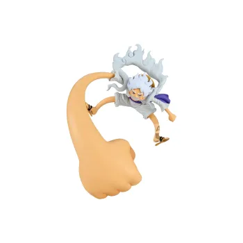BANPRESTO Bandai Glass Factory Figure Life One Piece, Five Level Luffy, Pen Holder Style Bonus Gifts