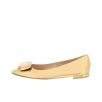 GIANVITO ROSSI Casual Single Shoes Women's Yellow