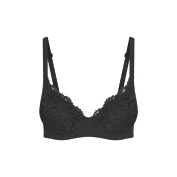 SKIMS FITS EVERYBODY LACE FULL COVERAGE BRA Bra Women's ONYX/Onyx