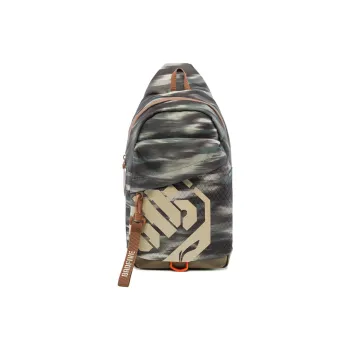 LiNing Polyester Crossbody Bag, Shoulder Bag Unisex Camouflage All Over Print