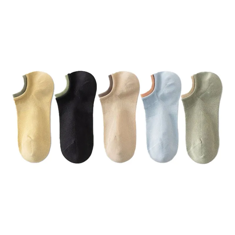 MIIOW No-Show Socks Women's 5 Pack-12