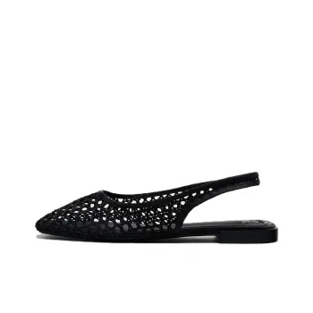 ZARA Casual Single Shoes 1.5cm Women's Black