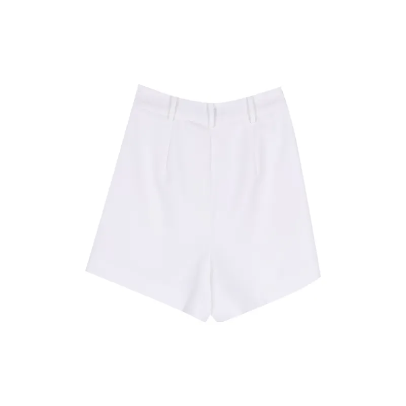 TOUCH Casual Shorts Women's White-1