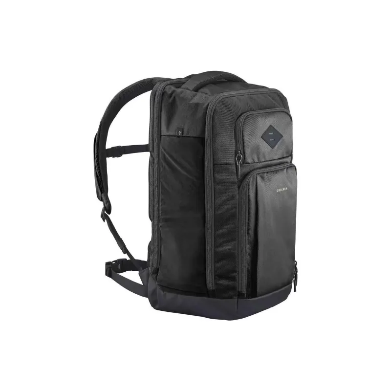 DECATHLON Polyester Backpack Regular Unisex Black-1