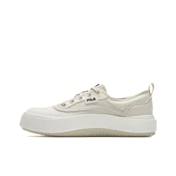 FILA JELLYFISH Anti Slip And Wear Resistant Lightweight Low Top Canvas Shoes Men's Beige Yellow