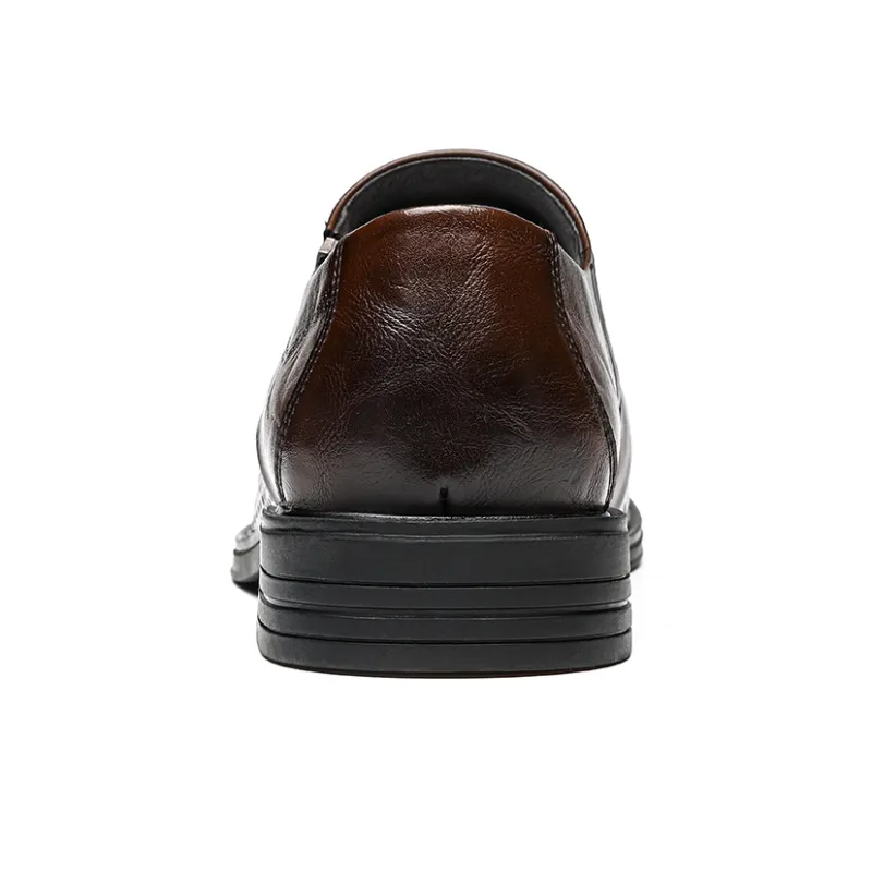 CHINT Dress Shoes Men Low Top Black-8