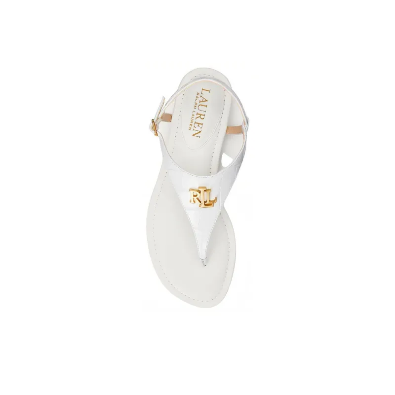 Lauren Ralph Lauren Ellington Logo-lettering Sandals-4