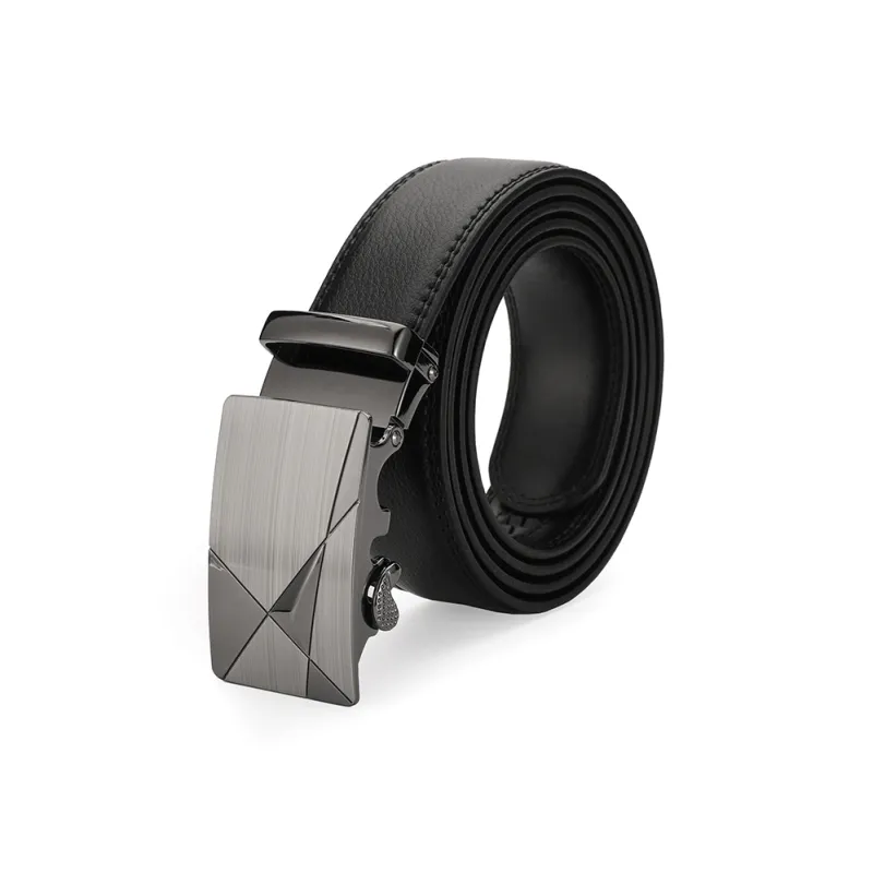 XXOFF Business Creative Metal Buckle Comfortable Leather Belts Men's 3.5cm-0
