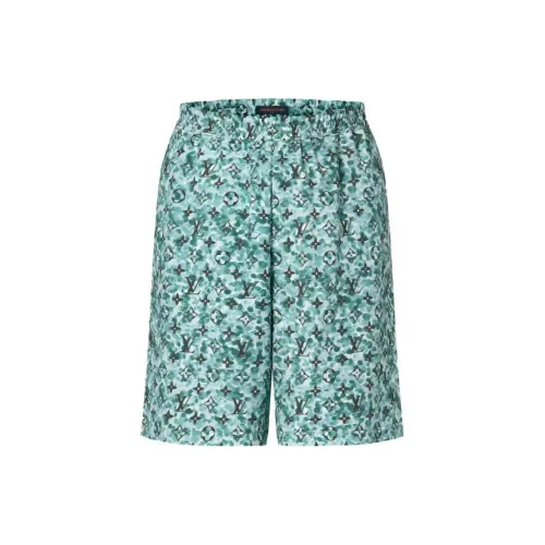 LOUIS VUITTON Casual Shorts Men Green