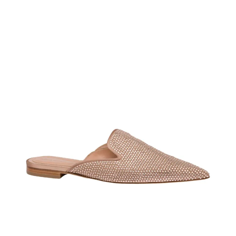 ALBERTA FERRETTI Wrap-toe Slippers Women's Nude-1