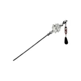 Ink Wash Floral Hairpin