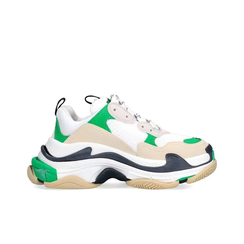 Balenciaga Triple S Sneaker 'Dark Green' Women's-1