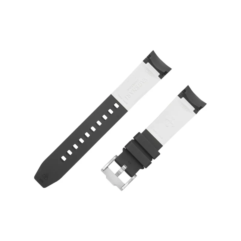 VAGENARI Rubber Strap Compatibility For Longines Conquest 39mm Watch Band Unisex-5