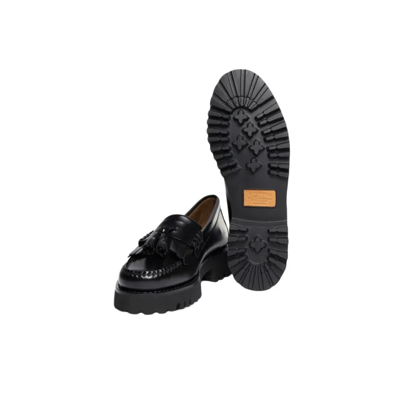 G.H. Bass & Co. Esther Kiltie Loafers Women's Black-5