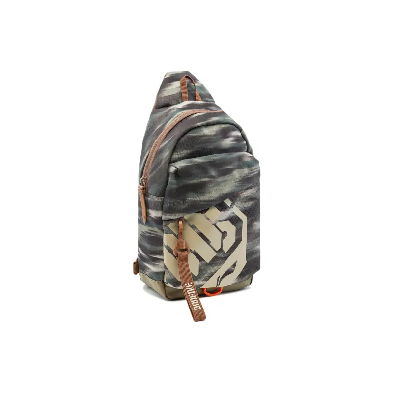 LiNing Polyester Crossbody Bag, Shoulder Bag Unisex Camouflage All Over Print-2