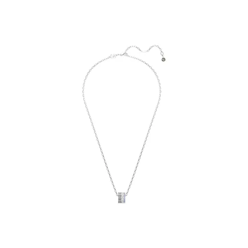 Swarovski Synthetic Cubic Zirconia Necklaces Women's Silver