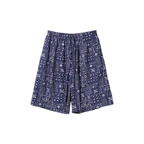 Needles Casual Shorts Unisex Blue