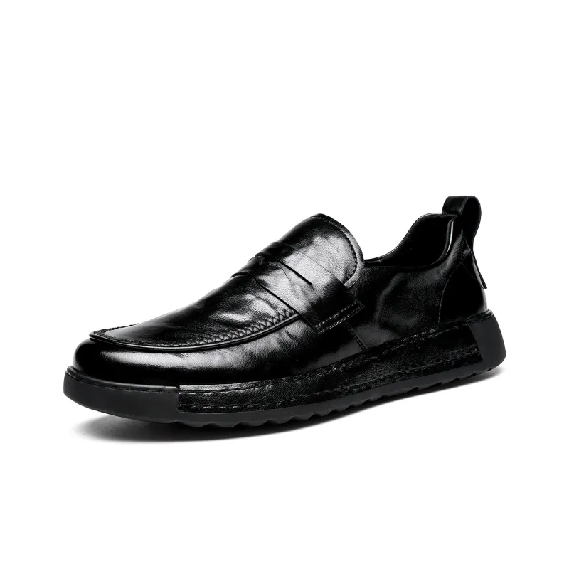 CHINT Dress Shoes Men Low Top Black/Brown-1
