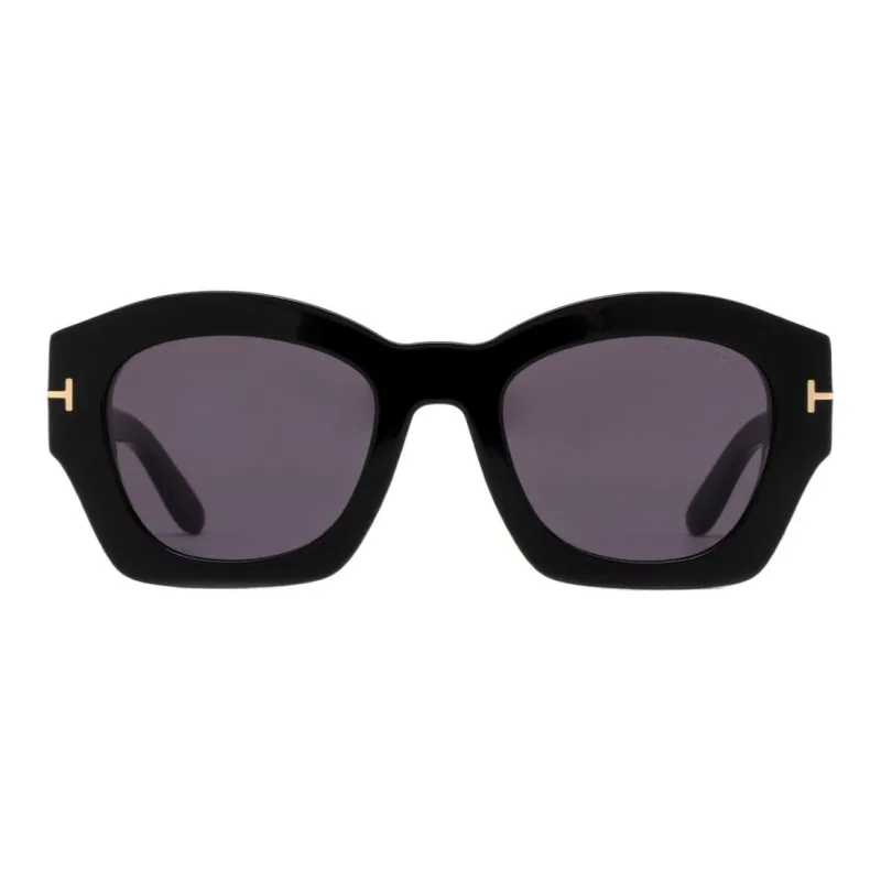 TOM FORD Eyewear Guilliana Geometric Frame Sunglasses-1