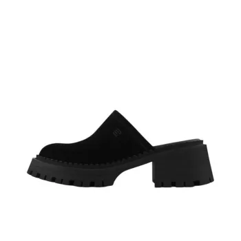 STELLA LUNA Closed Toe Slippers 6cm Women's Black