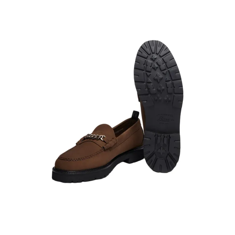 FRED PERRY x G.H. Bass & Co. Loafers Men's Brown-5