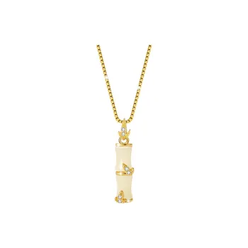 DFALLA S925 Silver Necklaces Unisex Gold