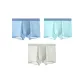 3-Pack (Light Gray Blue+Aqua Blue+White Gray)