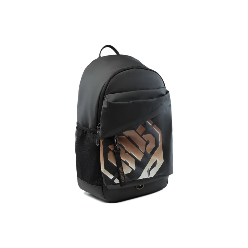 LiNing Polyurethane Backpack Unisex Black Gradient-2