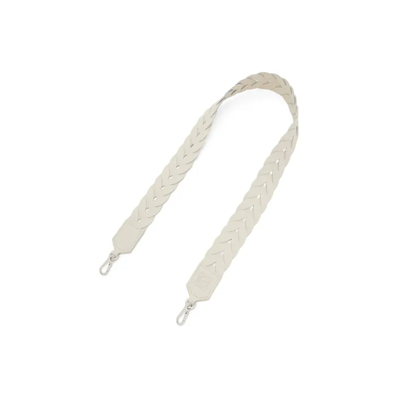 LOEWE Cow Leather Bag Straps Women's Sea Salt Color-0