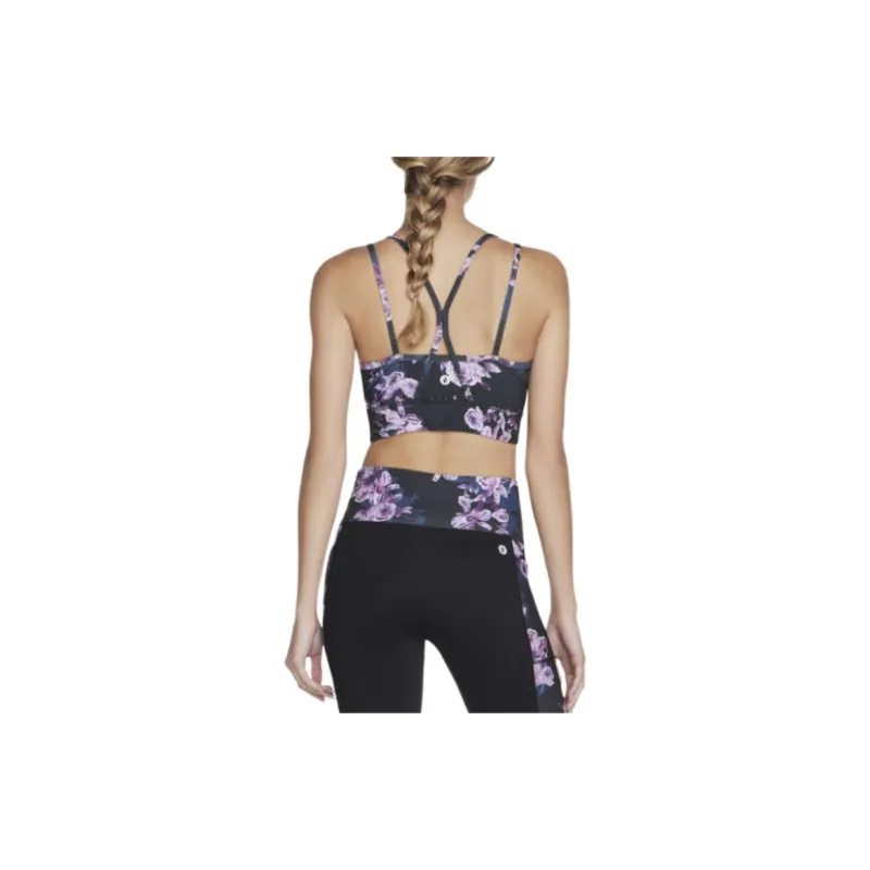 Skechers Bra Women's Black/Purple/Pink-1