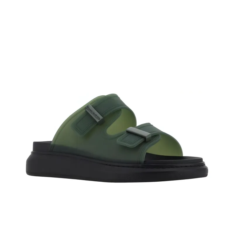Alexander McQueen Oversized Hybrid Slides-2
