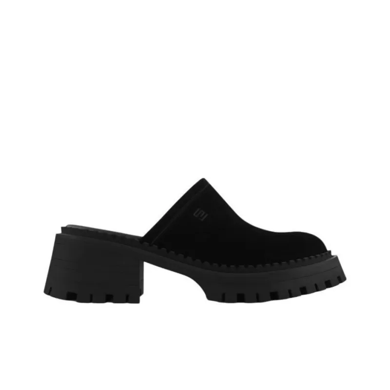 STELLA LUNA Closed Toe Slippers 6cm Women's Black-1