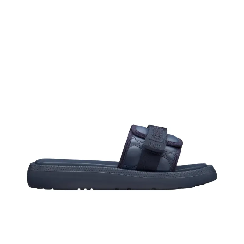 DIOR Diorevolution Slide Slippers Women's Dark Blue-1