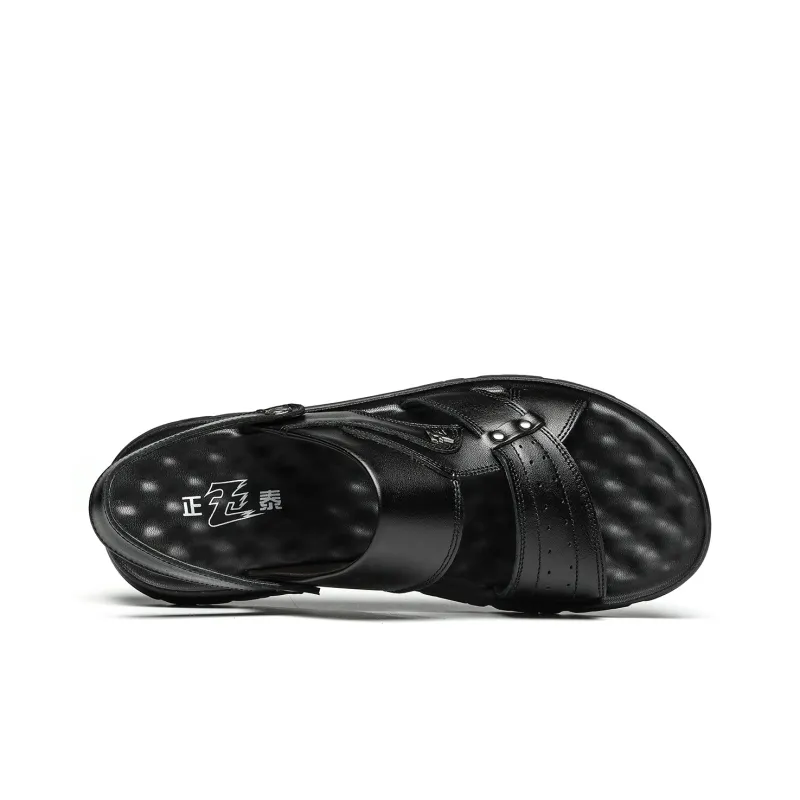 CHINT Beach Sandals Men's Black-3