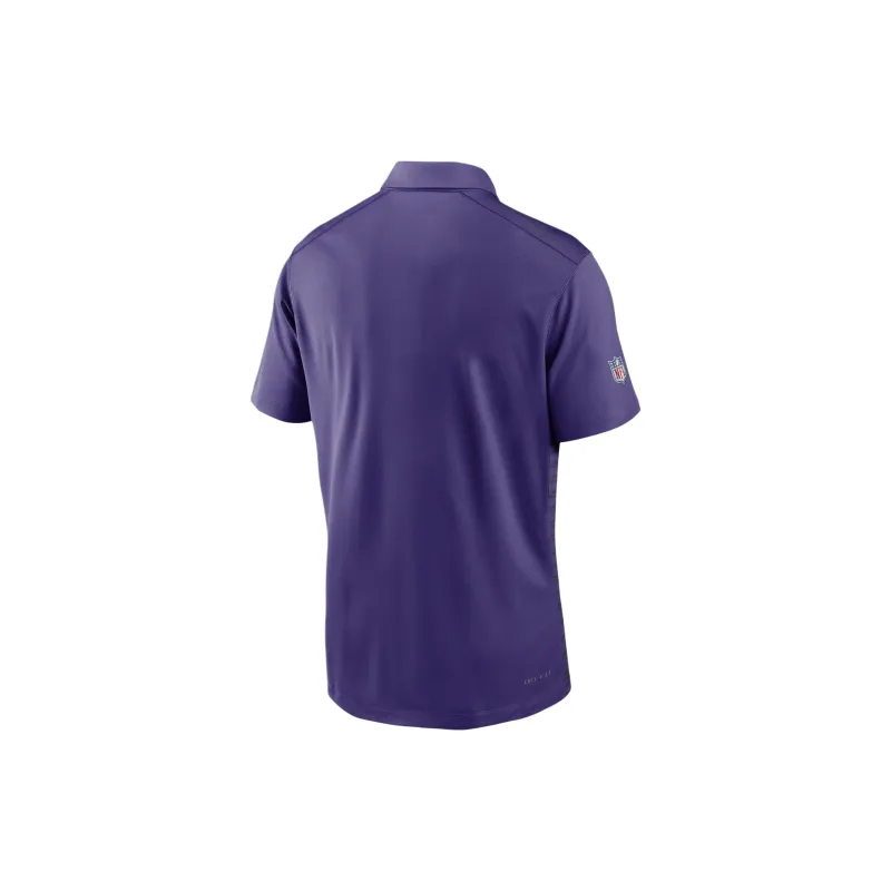 Nike Minnesota Vikings Sideline Victory Stripe Men's Nike Dri FIT Nfl Polo-1