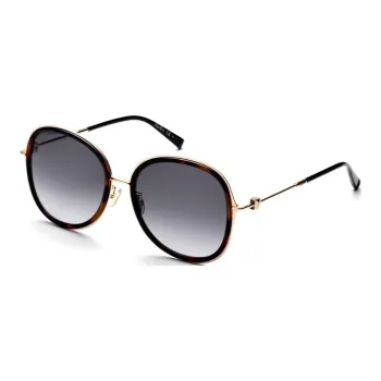 MaxMara Oval Sunglasses Women's Tortoiseshell