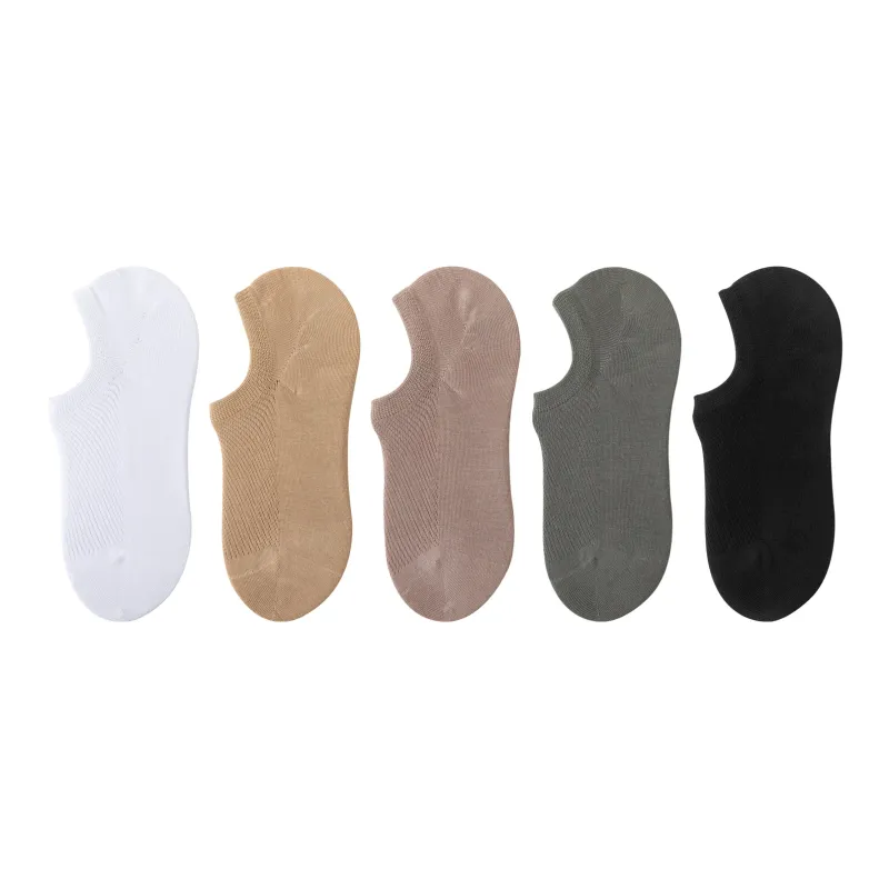 XXLLG No Show Socks Men's 5 Pack-2
