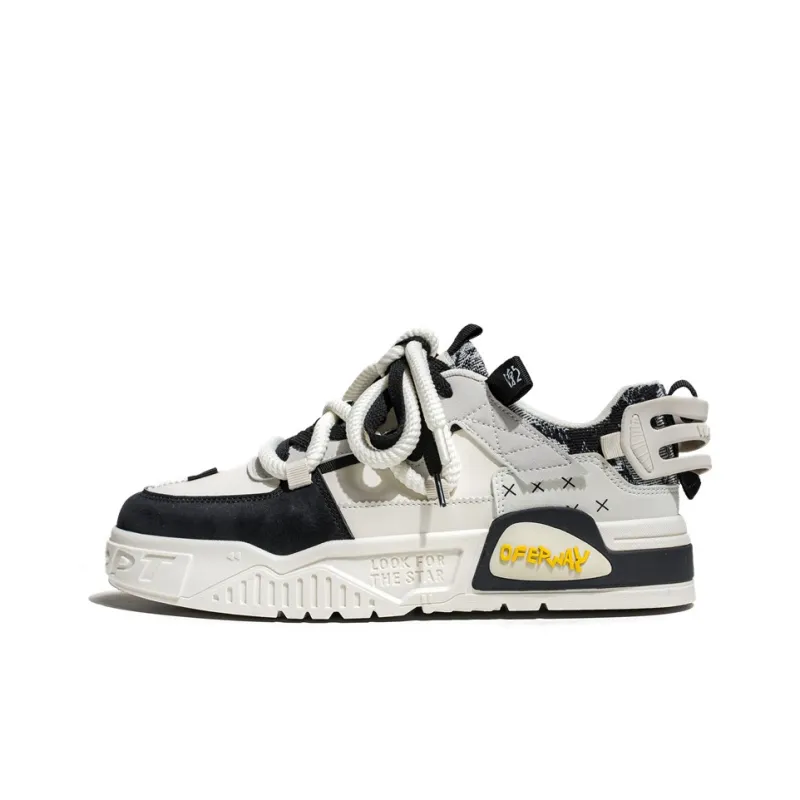 RBV Anti-Slip Wear-Resistant Low-Top Skateboard Shoes Men's-2