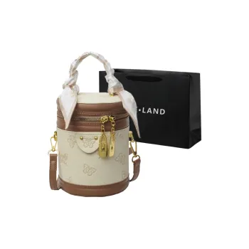 PINK·LAND PU Crossbody Bags Handbags Women's Brown/Pink/Blue/Black