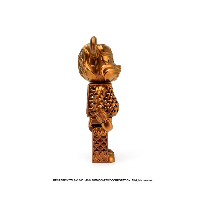 BE@RBRICK SELANGOR EARTH DRAGON Royal Selangor Golden Dragon And Silver Bear BWWT3 Area Limited 400%-4