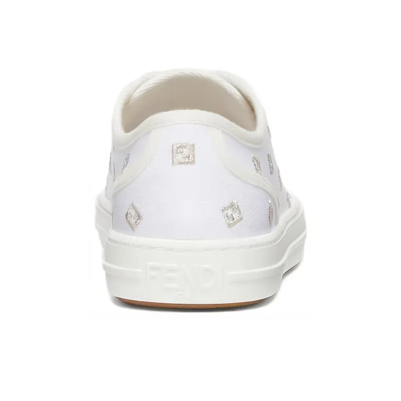 FENDI Domino FF-motif Sneakers-4