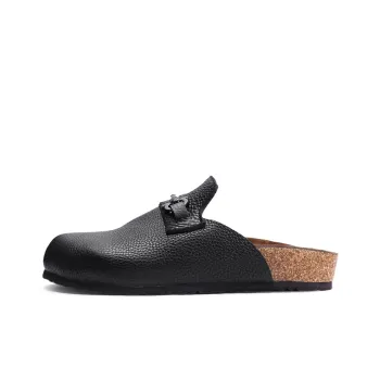 Voguhomme x Voguhomme Rubber Sole Stitching Slip Resistant Wrap toe Slippers Men's