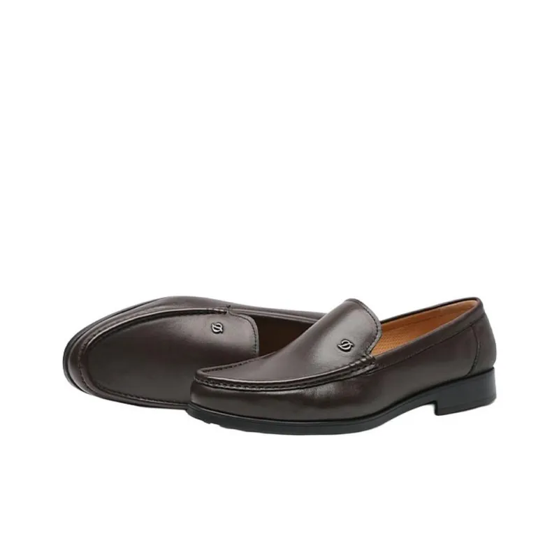 S. T.DUPONT Loafers Men's Coffee-3