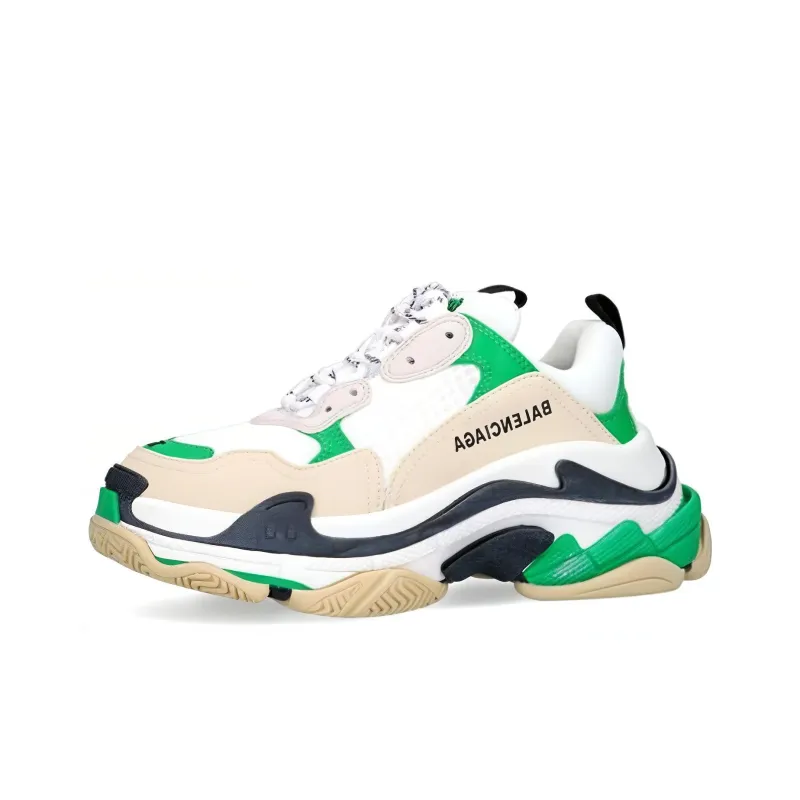 Balenciaga Triple S Sneaker 'Dark Green' Women's-2