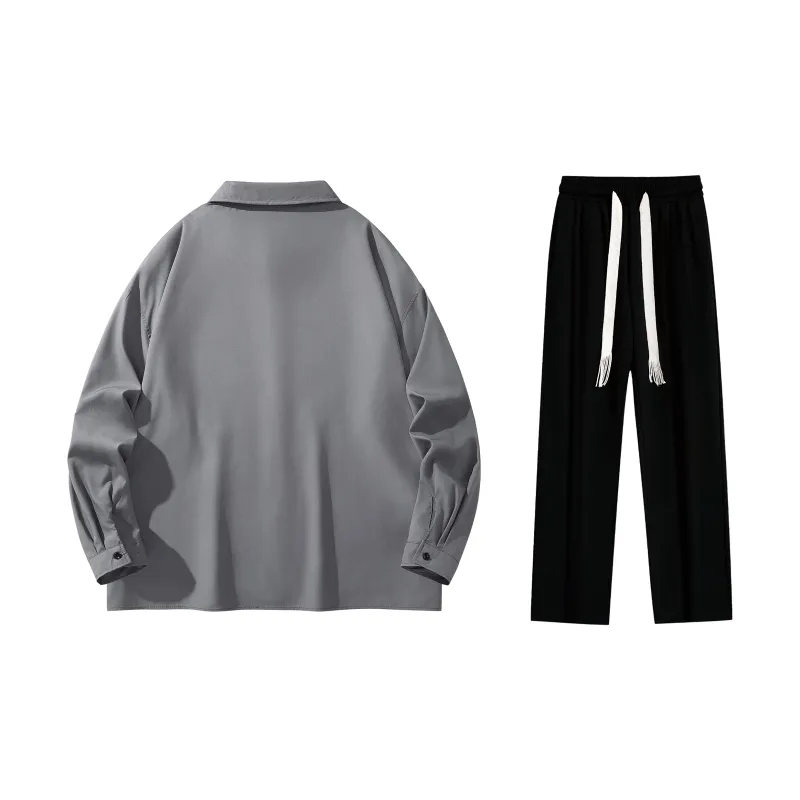 LA'T.WEEKEND Shirt Matching Set Unisex-59
