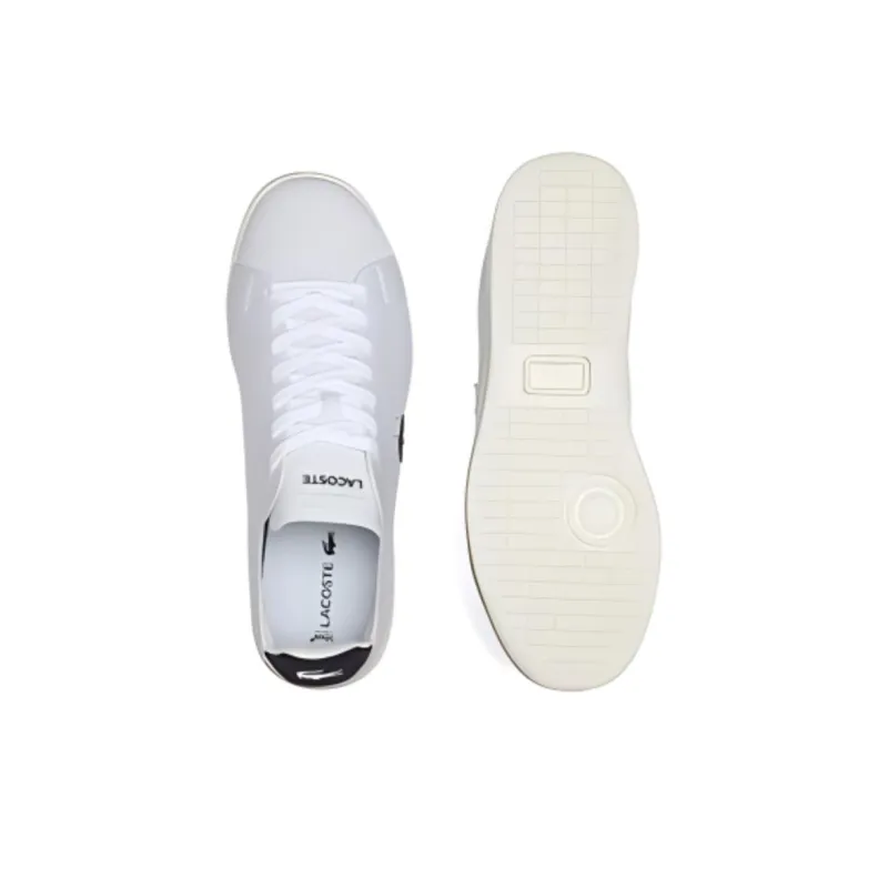 LACOSTE Low Top Skateboard Shoes Women's Navy Blue-3