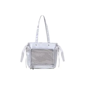 OTA Fabric Shoulder Bag Regular Women's Silver