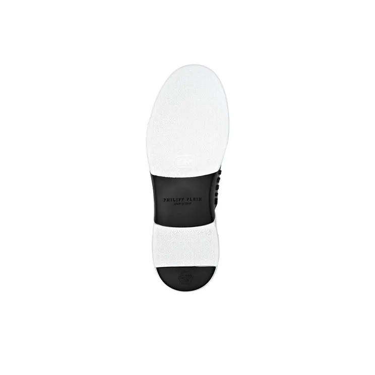 PHILIPP PLEIN Lo-Top Low-Top Skateboard Shoes Men's White-4